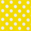 دستمال کاغذی خالدار - دستمال زرد با نقطه های سفید - 20 عدد 