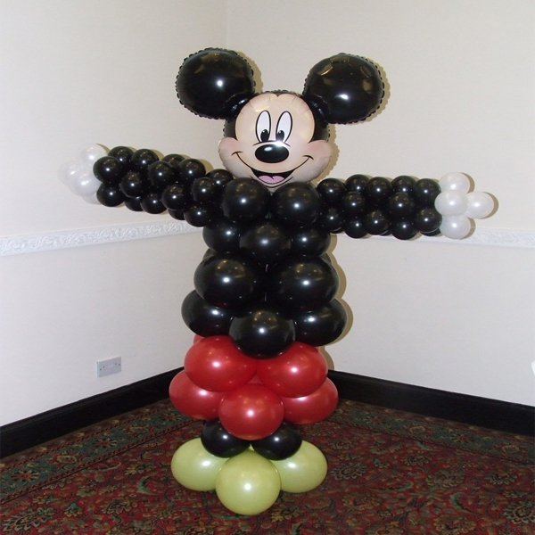 بادکنک فویلی میکی ماوس سر بزرگ - 02 - Mickey Mouse Big Head