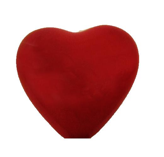 بادکنک قرمز ساده (مات) لاتکسی تایلندی شکل قلب - 12 اینچ - 6 عدد Heart Shape