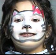 آموزش طرز نقاشی صورت بچه ها با تم هلو کیتی - مدل 2