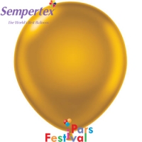 بادکنک طلایی متالیک 12 اینچ - 1 عدد Sempertex - 