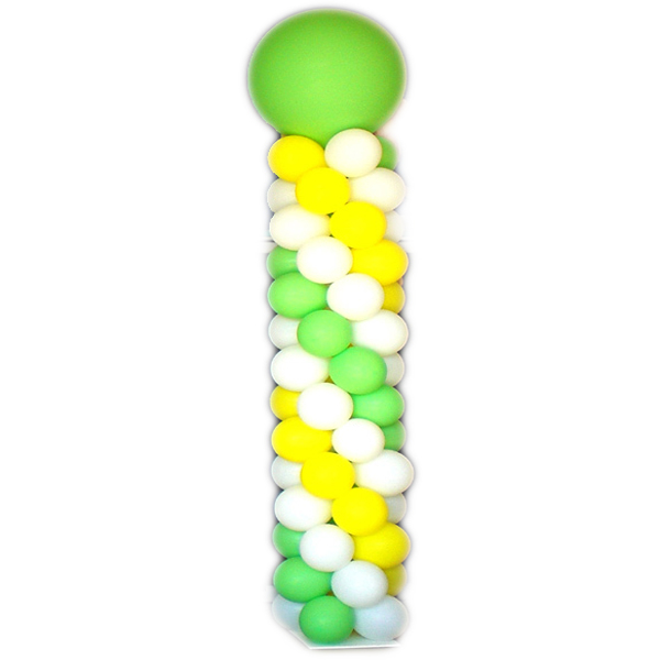 آموزش ساخت ستون مارپیچ چند رنگ با بادکنک )(Balloon Spiral) - بادکنک آرایی