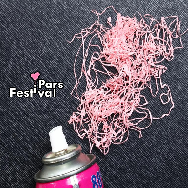 اسپری نخ شادی (Silly String)