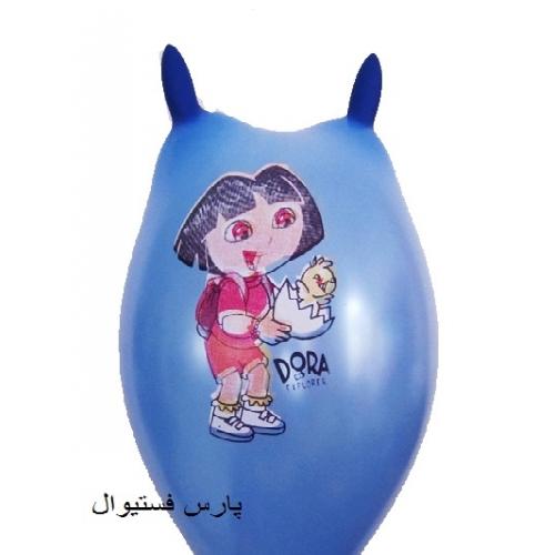 بادنک آبی با طرح دورا